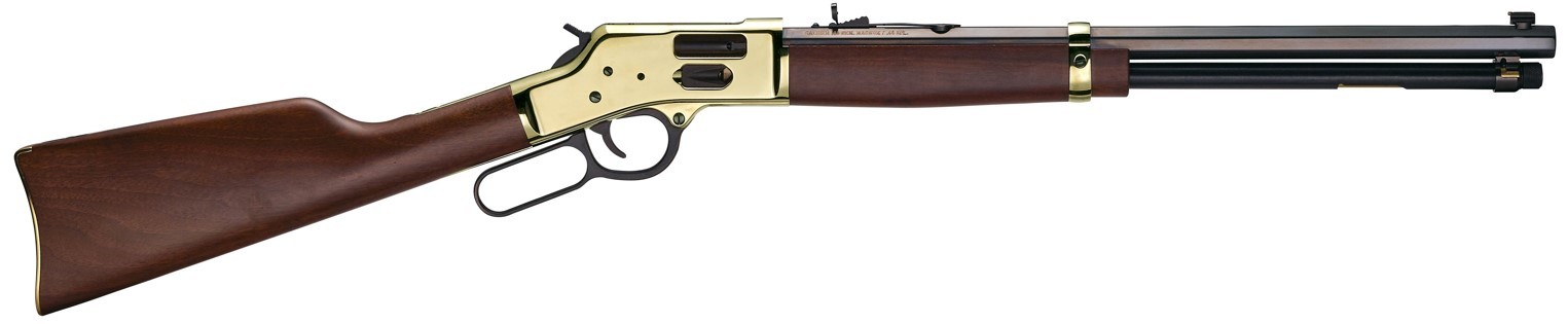 HENRY BIG BOY BRASS DELUXE ENGRAVED .357 MAG/.38 SPL 10RD 20IN BARREL H006GMD - Win Repeating Arms Promotion